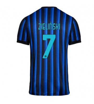 Inter Milan Piotr Zielinski #7 Replika Hjemmebanetrøje 2025-26 Kortærmet